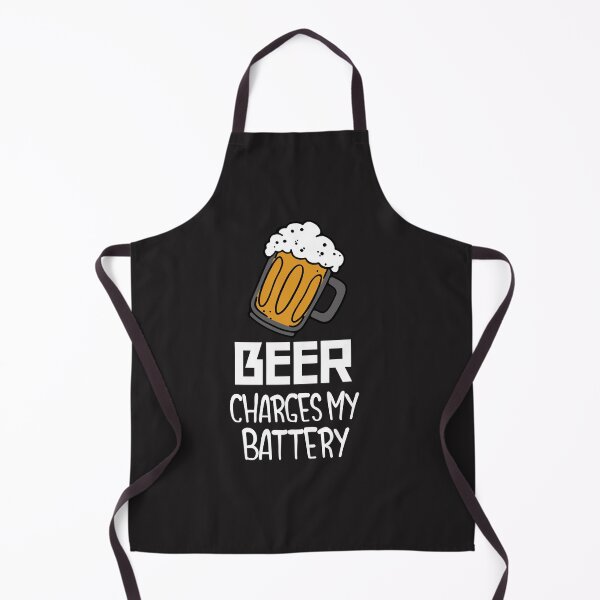 Item preview, Beer Charges my Battery designed and sold by thedazzlingmonk.