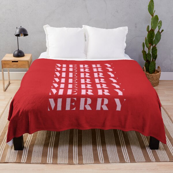 Item preview, Merry Christmas, Red and Pink Christmas Art, Holiday Season Decor designed and sold by Magic Love Art Print.