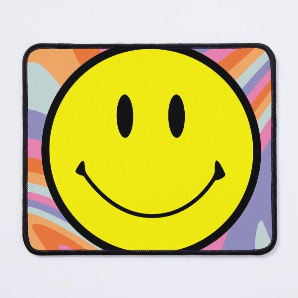 Item preview, 70's Groovy Flag Smiley Emoji Face designed and sold by sarascoprox.