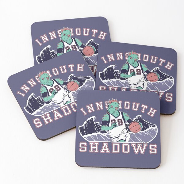 Item preview, Fish Man Innsmouth Shadows Lovecraftian Basketball Horror Parody designed and sold by Jason Roll.
