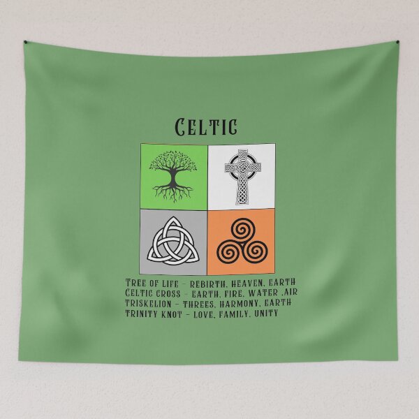 Item preview, Celtic symbols and meanings designed and sold by rocklegends99.