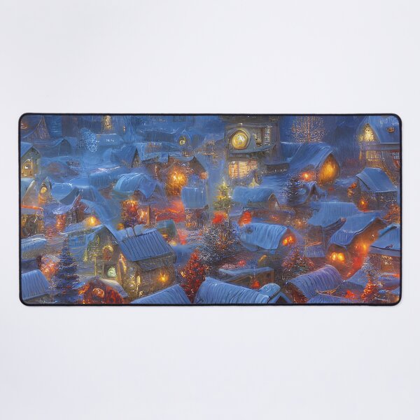 Item preview, Village at Christmas designed and sold by plainhavoc.