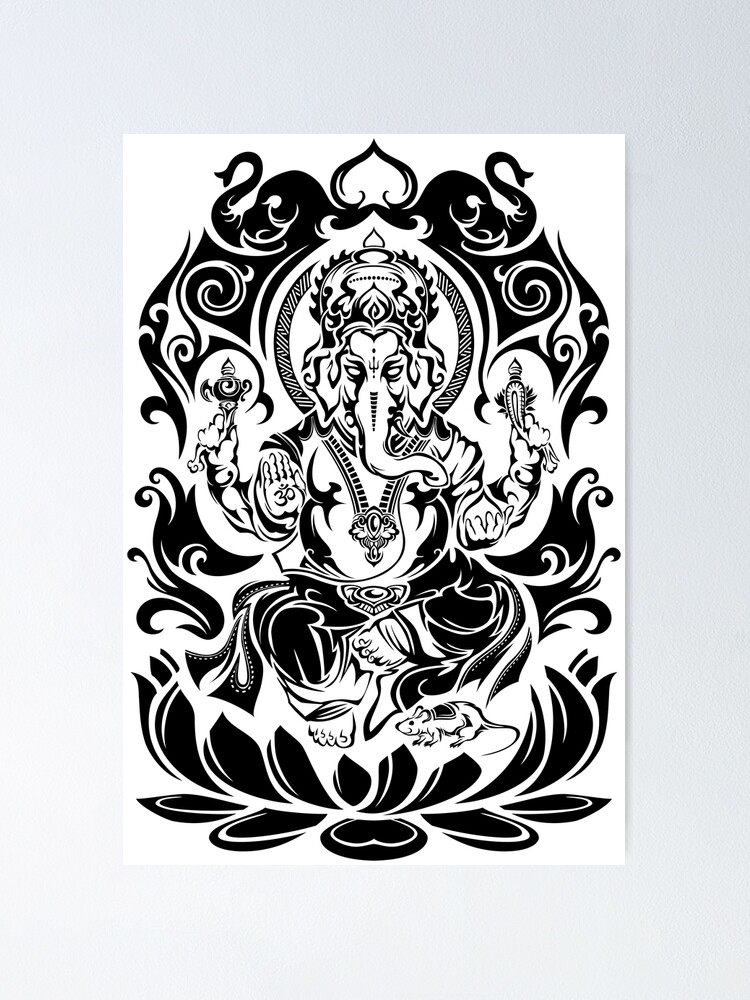 Lord Ganesha Tattoo – 10 best designs – Krishna Kutumb™ Blog