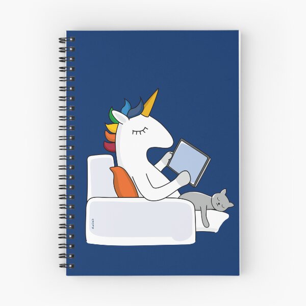 Item preview, Couch surfing unicorn designed and sold by LaDaDi.
