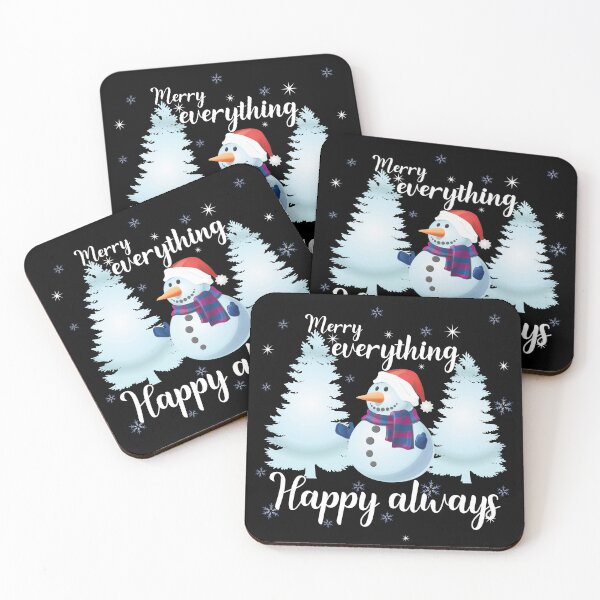 Item preview, Merry Everything and Happy Always - Funny Christmas Gifts designed and sold by Alice-Elgawi.