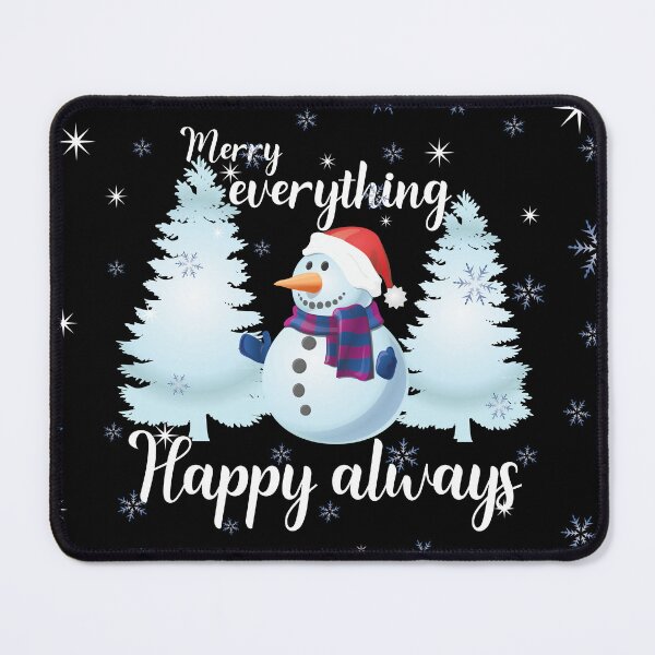 Item preview, Merry Everything and Happy Always - Funny Christmas Gifts designed and sold by Alice-Elgawi.