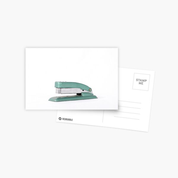 1950s Swingline Green Stapler Postcard