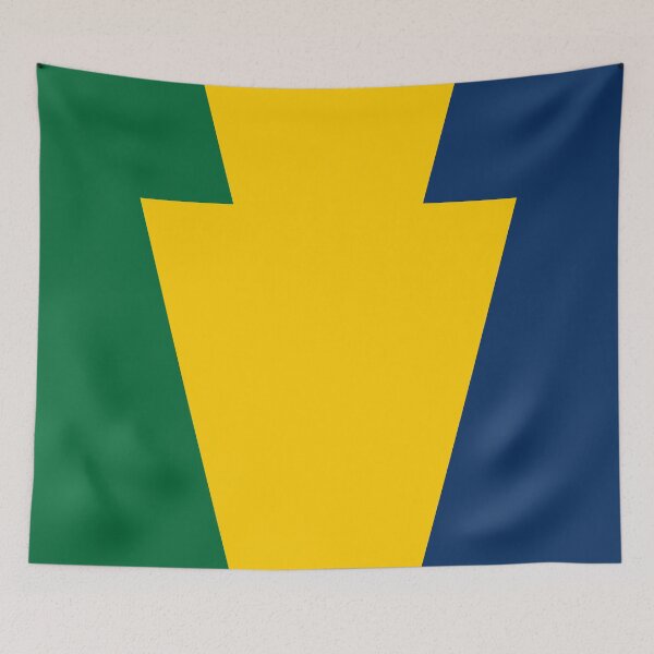 Item preview, PA Keystone Flag (reverse) designed and sold by Tara Stark.
