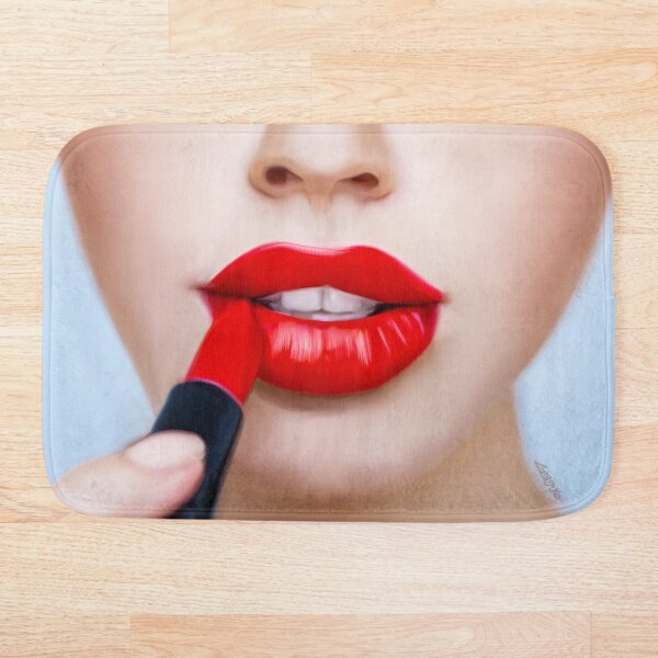 Item preview, Red lips Painting designed and sold by Gerenuke.