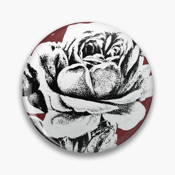 Artikelvorschau, Märchenhaftes Germany Rose Scherenschnitt schwarz entworfen und verkauft von G-M-Designs.