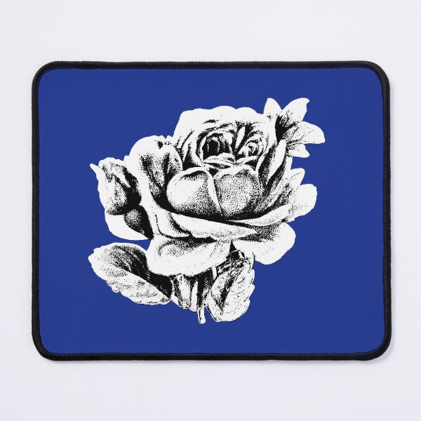 Item preview, Fairytale Germany Rose silhouette black designed and sold by G-M-Designs.