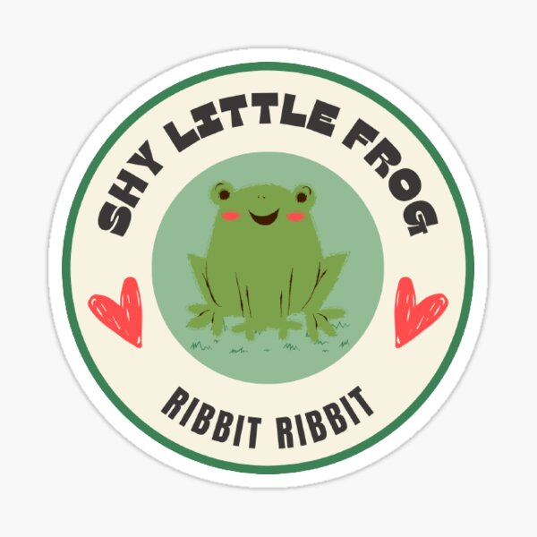 Weird Little Frogs | Sticker