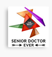 SENIOR DOCTOR - NICE DESIGN FOR YOU Canvas Print