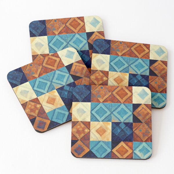 Item preview, Diamond Checkered Patchwork designed and sold by BuraxisDesigns.