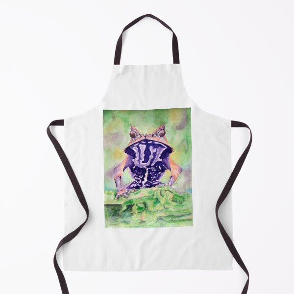 Item preview, Great Long-Nosed Horn Frog designed and sold by aprilwebbartist.