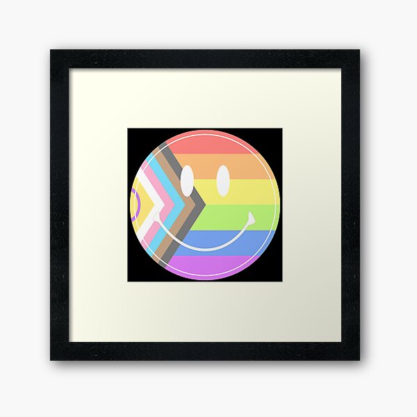 Artikel-Vorschau von Inklusive Gay Pride Pride 70er Hippie Retro Smiley Emoji Gesicht, designt und verkauft von sarascoprox.