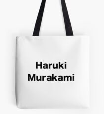 Haruki Marukami Tote Bag