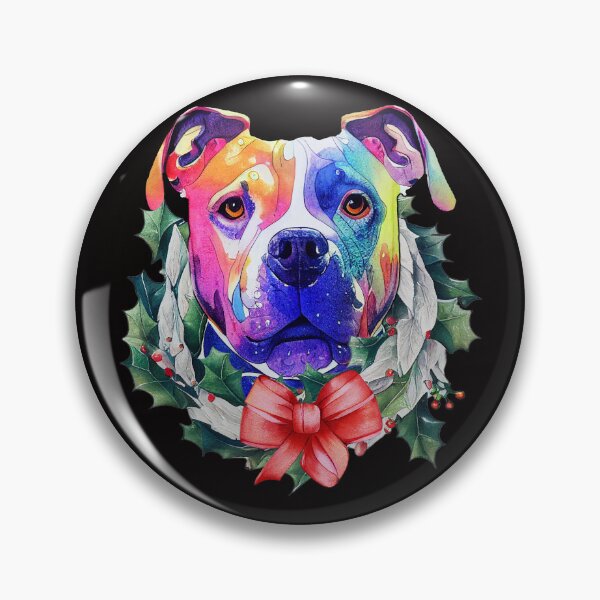 Item preview, Pitbull Dog Head Character Cartoon designed and sold by netdota.