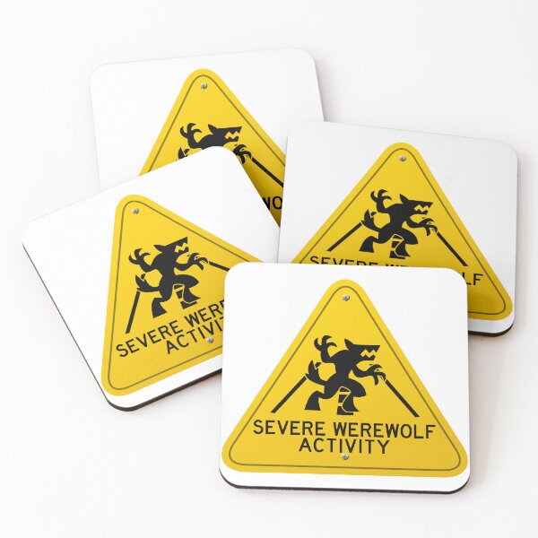 Item preview, Severe Werewolf Activity designed and sold by CatBagz.