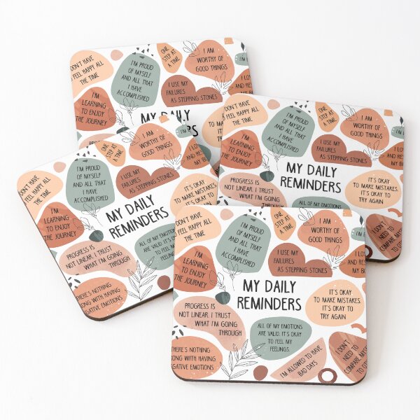 Item preview, Daily reminders, positive affirmations designed and sold by lightsaltdesign.