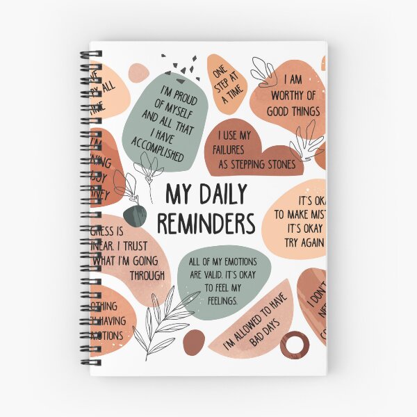 Item preview, Daily reminders, positive affirmations designed and sold by lightsaltdesign.