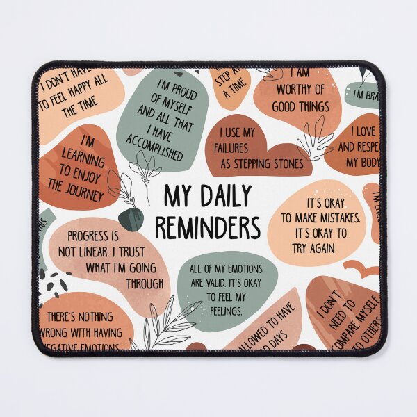 Item preview, Daily reminders, positive affirmations designed and sold by lightsaltdesign.