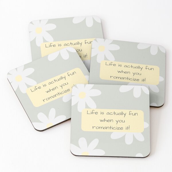 Item preview, Life is Actually Fun When You Romanticize It! designed and sold by Femme Pastel Collective.