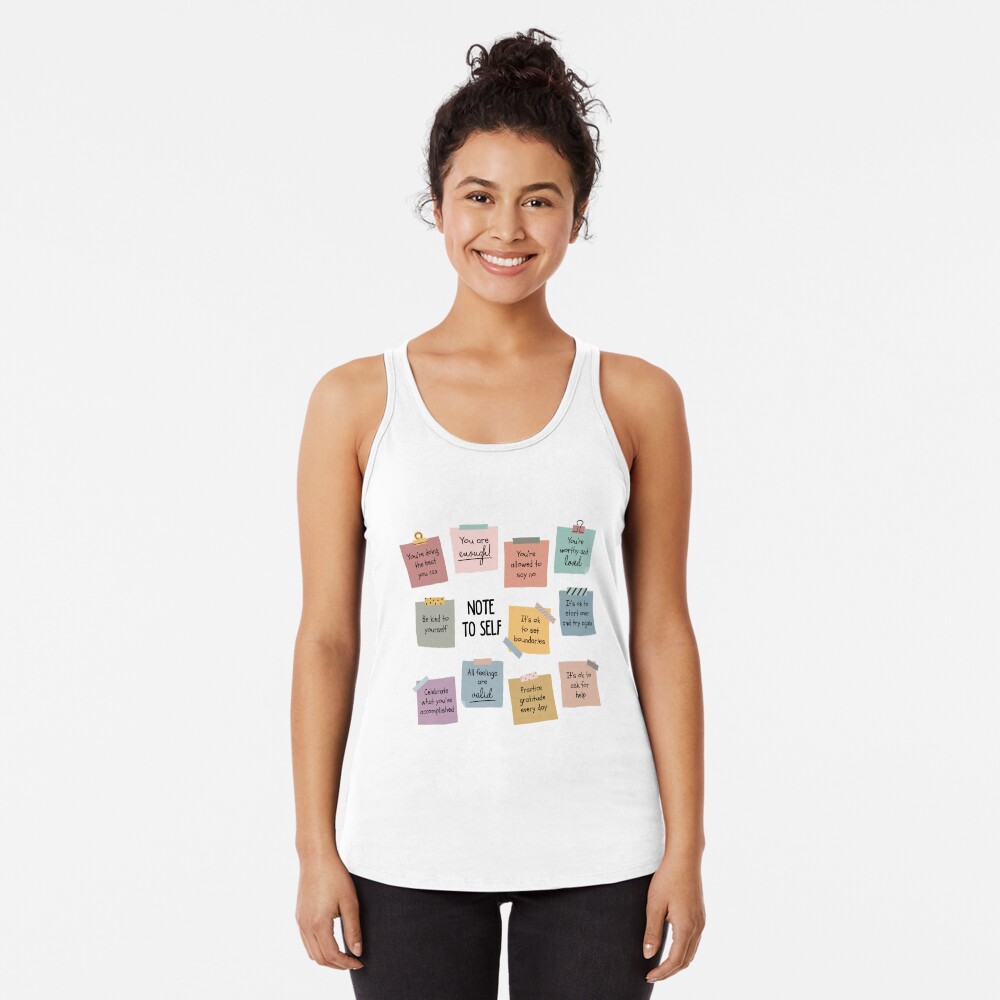 Vista previa del artículo con la obra «Camiseta con espalda nadadora», diseñado y vendido por lightsaltdesign.