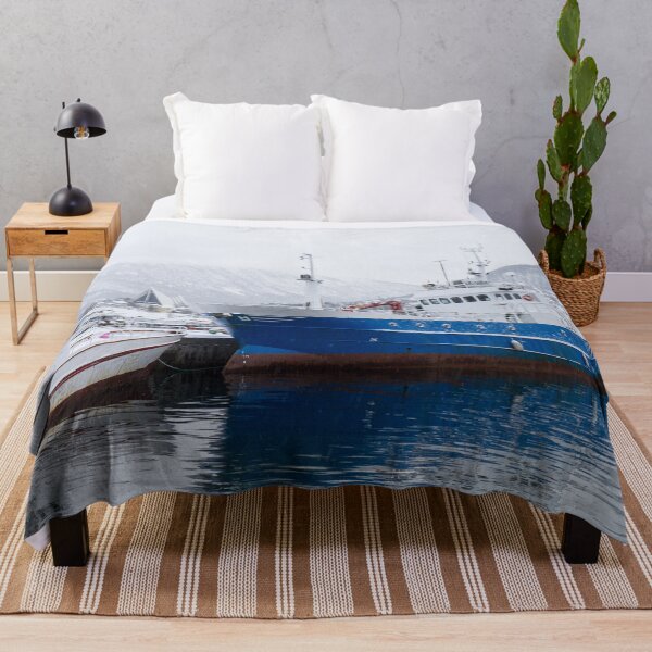 Item preview, Boats in Tromso designed and sold by Dominika Aniola.
