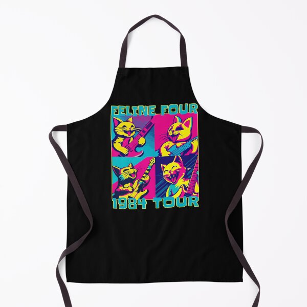 Item preview, Feline Four Concert Tour 1984 designed and sold by Lois Eastlund.