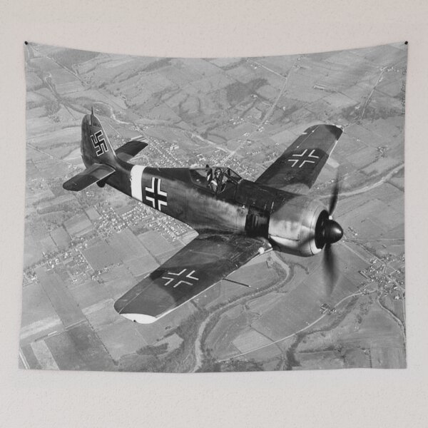 Item preview, WW2 - Focke Wulf fw 190 - Fighter Plane designed and sold by TheHappyK.