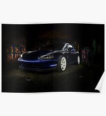 Mazda Roadster Poster