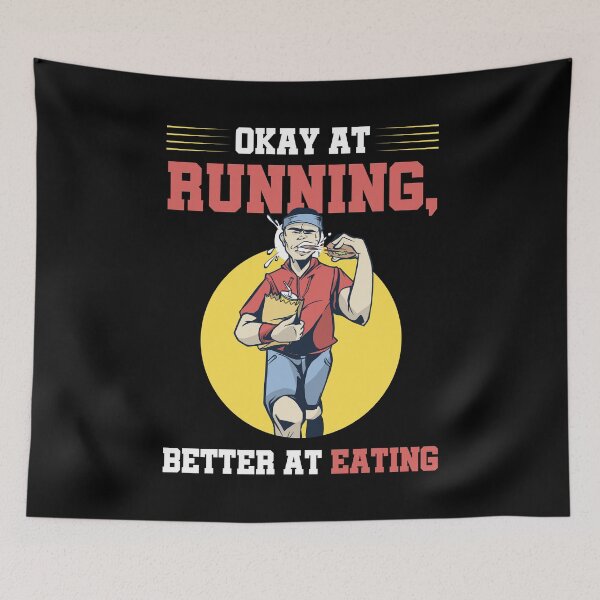 Item preview, Funny Marathon Running and Cross Country Runner Foodie  designed and sold by Rzelemenz.