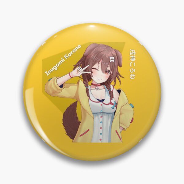 Item preview, Inugami Korone Hololive Virtual Youtuber 戌神ころね Vtuber designed and sold by creativille.