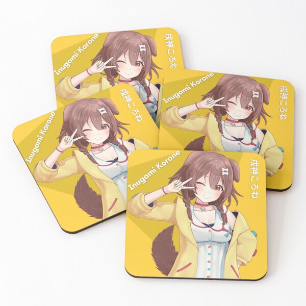 Item preview, Inugami Korone Hololive Virtual Youtuber 戌神ころね Vtuber designed and sold by creativille.