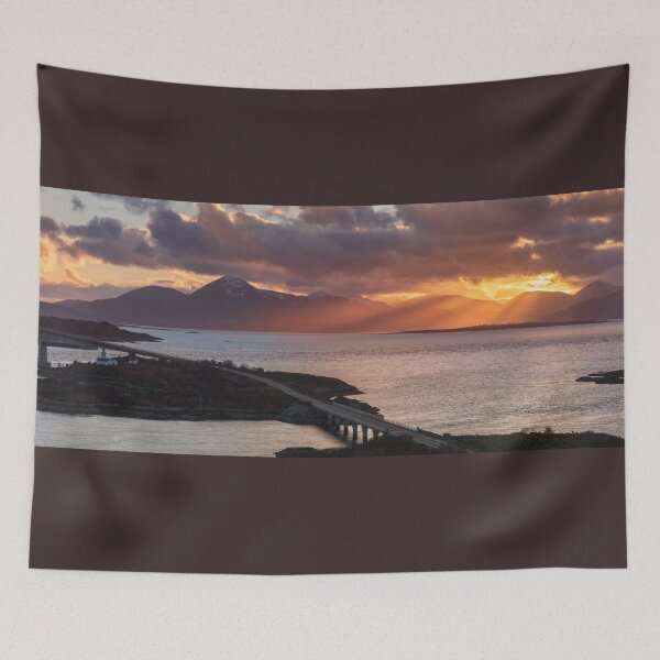 Item preview, Skye Bridge Sunbeams, Loch Alsh, Scotland. designed and sold by PhotosEcosse.