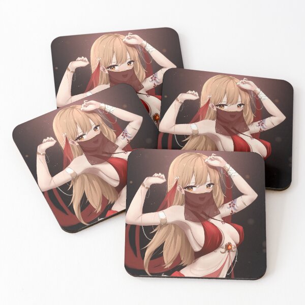 Artikelvorschau, Arabisches Yoimiya-Tänzer-Outfit Genshin entworfen und verkauft von genshinwaifus.