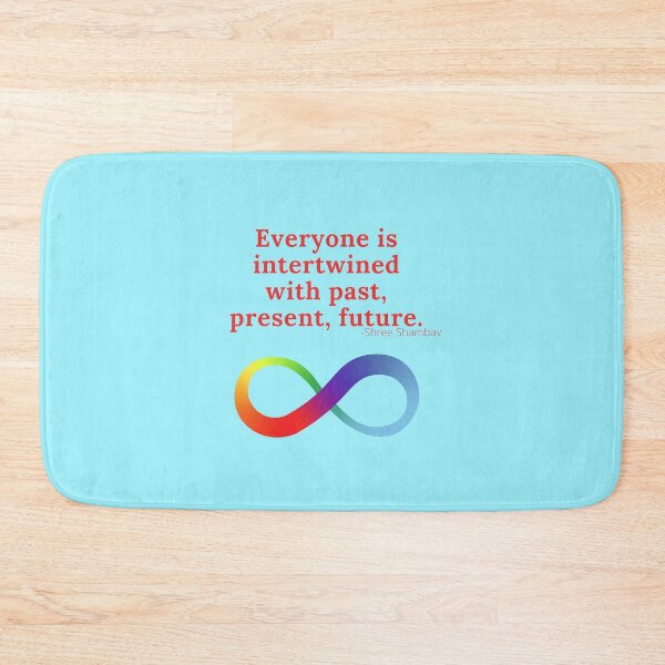 Item preview, Everyone is intertwined with past, present, future; quote Shree Shambav. designed and sold by Rechtop.