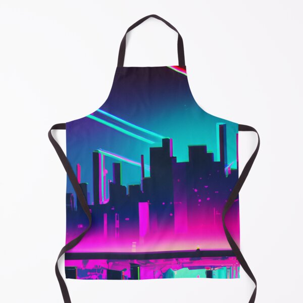 Item preview, Synthwave cityscape landscape designed and sold by SJG-digital.