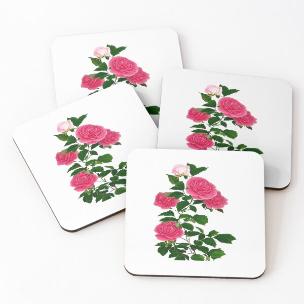 Item preview, Digital image of red rose in antique book illustration style designed and sold by Gala-life1.