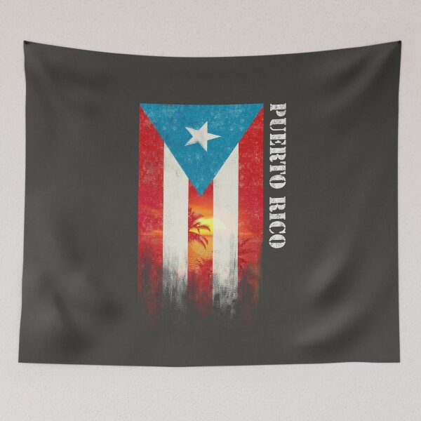 Item preview, Puerto Rico - Flag - Distressed, Vintage, Retro designed and sold by STYLESYNDIKAT.