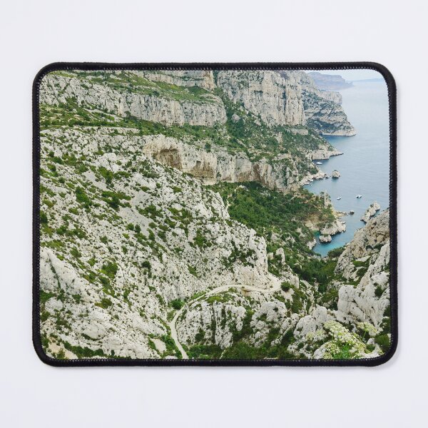 Item preview, Calanques in the South of France - Limestone Cliffs Landscape designed and sold by CarolinaReina.