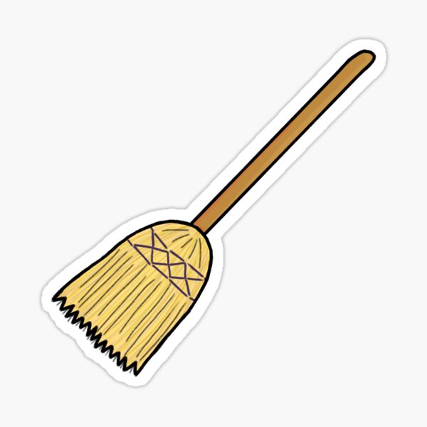 Item preview, Old Reliable Witches Broom designed and sold by stickerbyginger.
