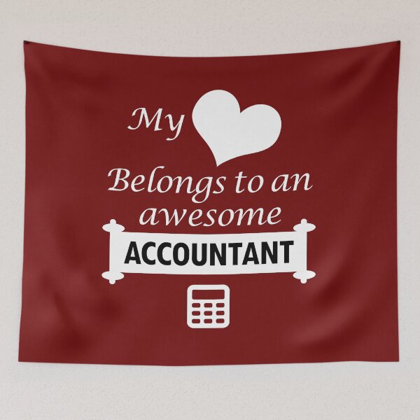 Item preview, Accountant Lover Birthday Surprise My Heart Belongs designed and sold by smily-tees.