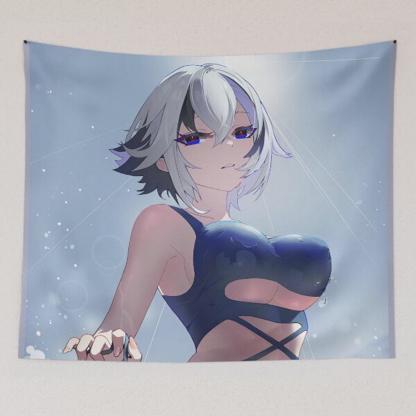 Item preview, Arlecchino Swimsuit Genshin Impact designed and sold by genshinwaifus.