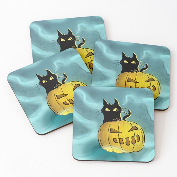Item preview, Halloween cat designed and sold by Ellina.
