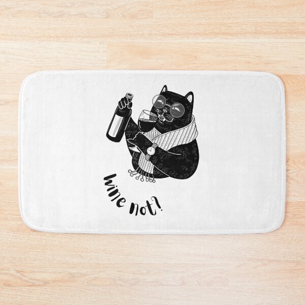 Item preview, "Wine Not?" Cat Classic T-shirt designed and sold by magnificStor.