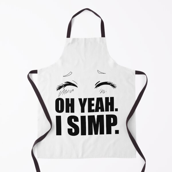 Item preview, Oh Yeah I Simp. Embarrassed anime eyes for simps designed and sold by abowersock.