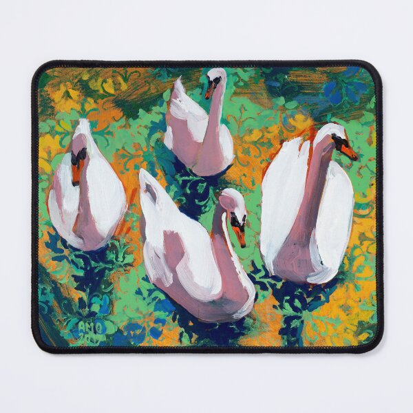Item preview, Four Swans designed and sold by AMOpainting.