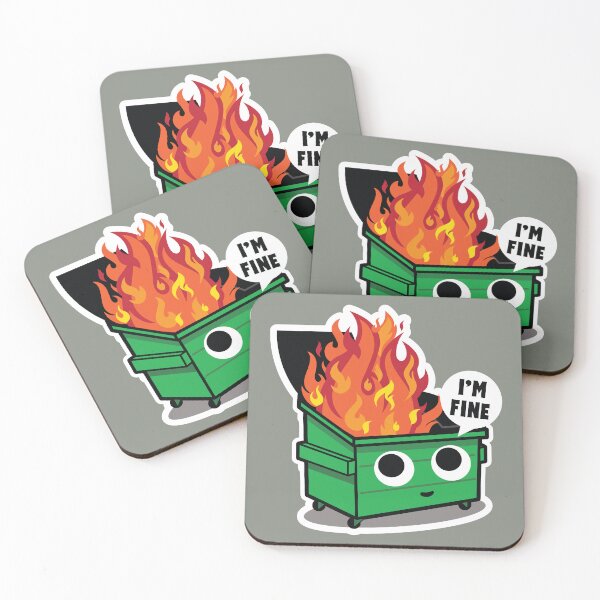 Item preview, Cute Dumpster Fire designed and sold by pufahl.